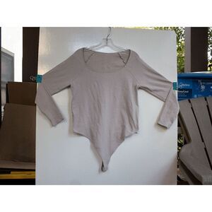 Fabletics NWOT Mindy Sculptknit Bodysuit Grey Size 2X